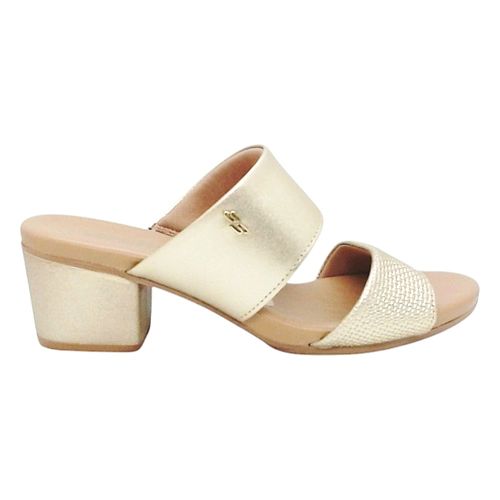 Tamanco Salto Usaflex Ouro