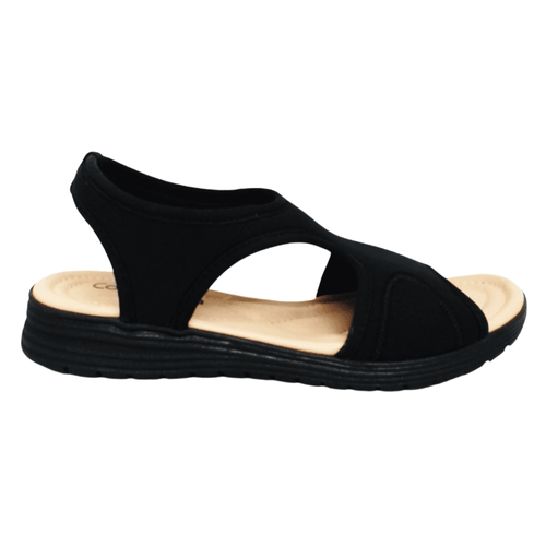 Sandália Rasteira Comfortflex Preto