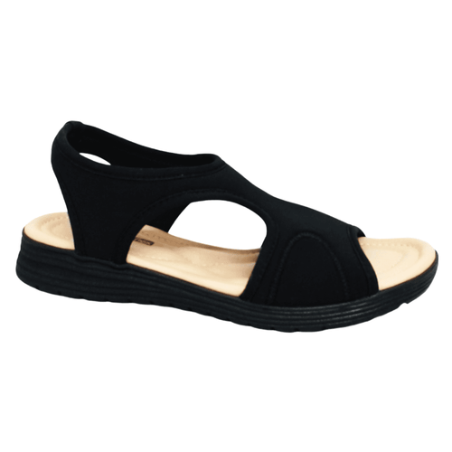 Sandália Rasteira Comfortflex Preto