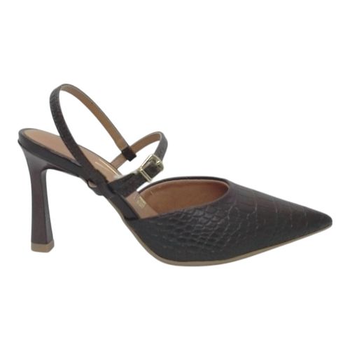 Scarpin Salto Fino Vizzano 1447.101 Chocolate