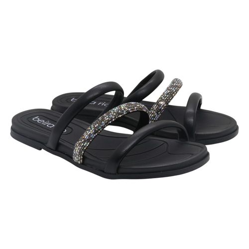 Tamanco Rasteira Beira Rio Preto