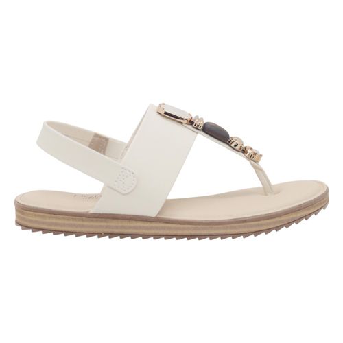 Sandália Rasteira Modare 7141.120 Creme