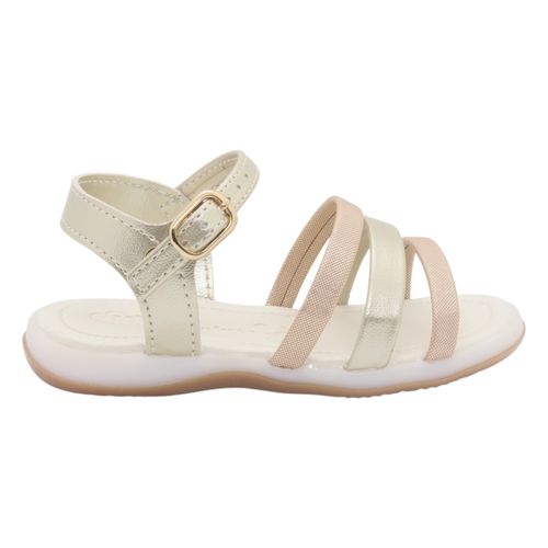 Sandália Rasteira Kidy Ouro