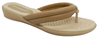 Tamanco Rasteira Piccadilly 500324 Amendoa