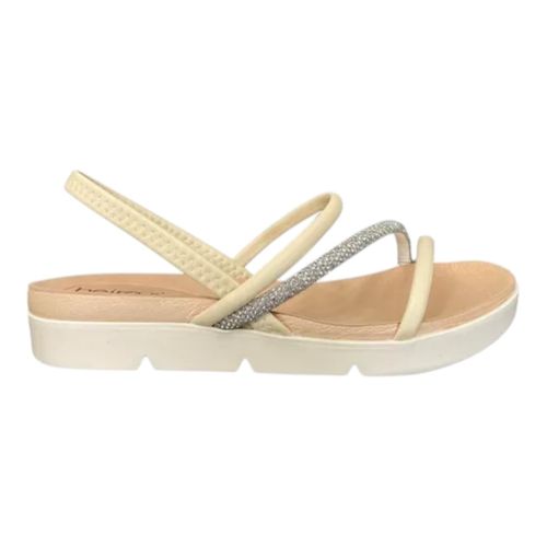 Sandália Rasteira Beira Rio 8387.530 Creme