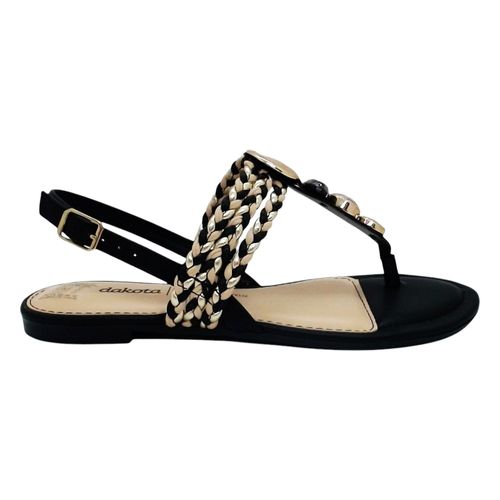 Sandália Rasteira Dakota Preto