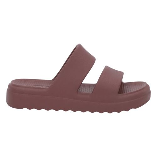 Chinelo Slide Usaflex Mocca Poofy Marrom