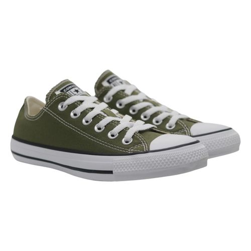 Tênis All Star Chuck Taylor Seasonal Colors Cano Baixo Verde Oliva
