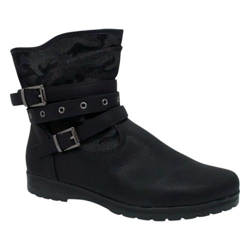 Bota Cano Curto Mooncity 71124 Preto
