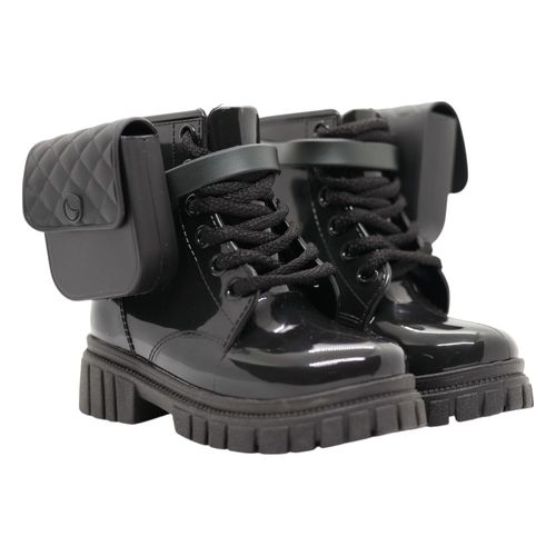Bota Coturno Luelua Preto