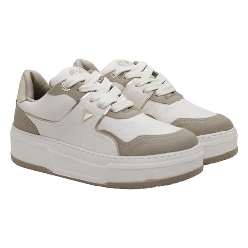 Tênis Via Marte Floater Sport 223-003 Bege