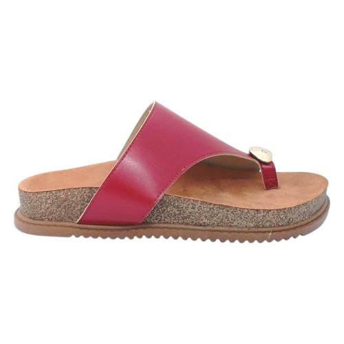 Tamanco Rasteira Beira Rio Vermelho