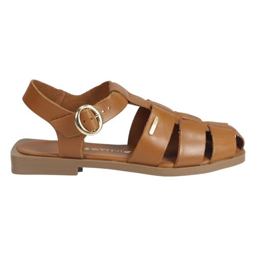 Sandália Rasteira Bottero 336801 Caramelo