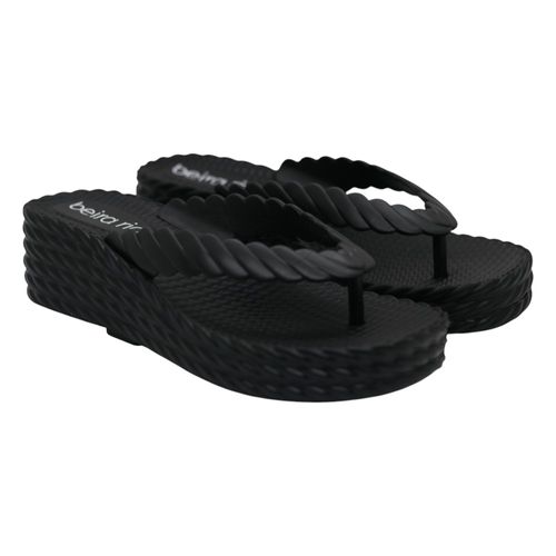 Tamanco Anabela Beira Rio Preto