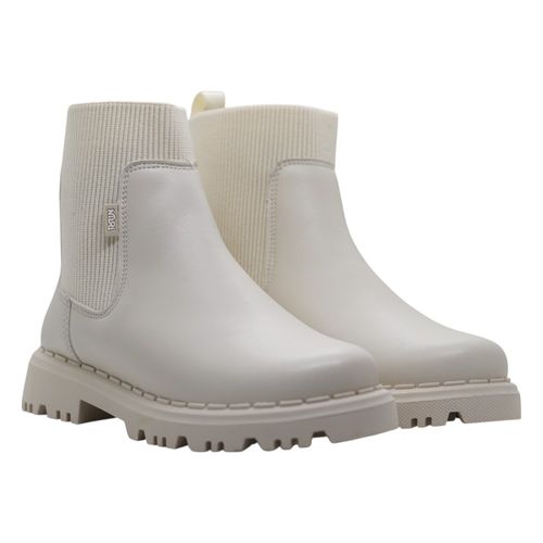 Bota Coturno Nilqi 1650.05 Branco