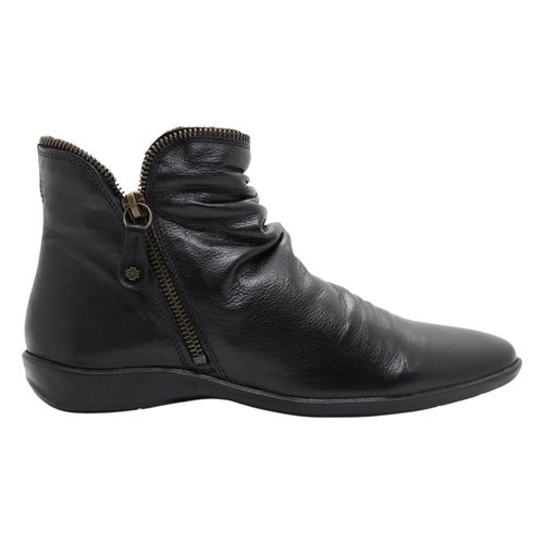 Bota Cano Curto Perlatto Preto