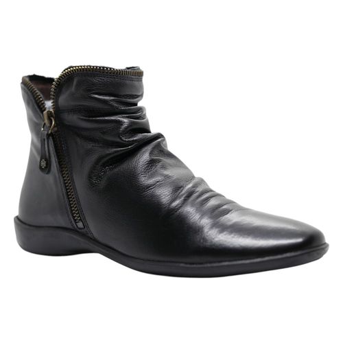 Bota Cano Curto Perlatto Preto