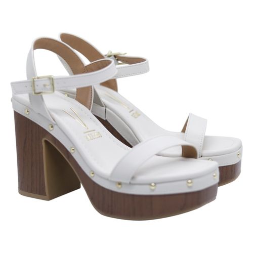 Sandalia Salto Vizzano 6541.200 Branco