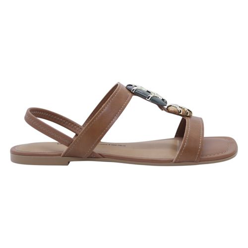 Sandalia Rasteira Dakota Caramelo