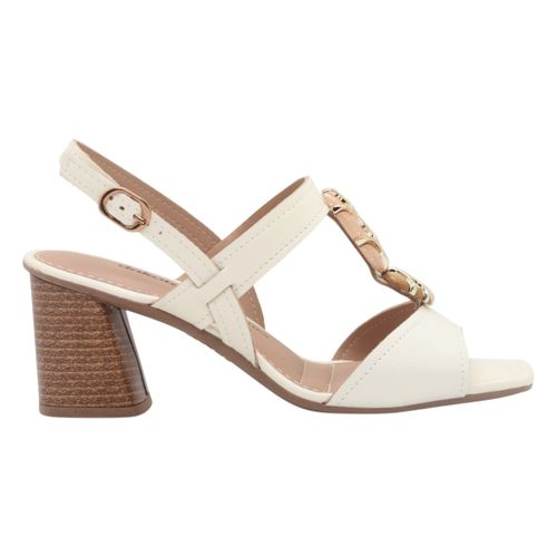 Sandália Salto Dakota Y9762 Branco