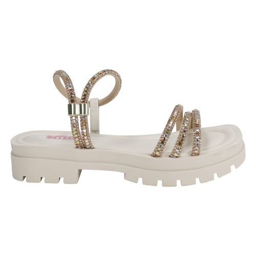 Sandalia Rasteira Nilqui 370.01 Branco