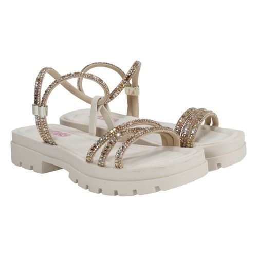 Sandalia Rasteira Nilqui 370.01 Branco