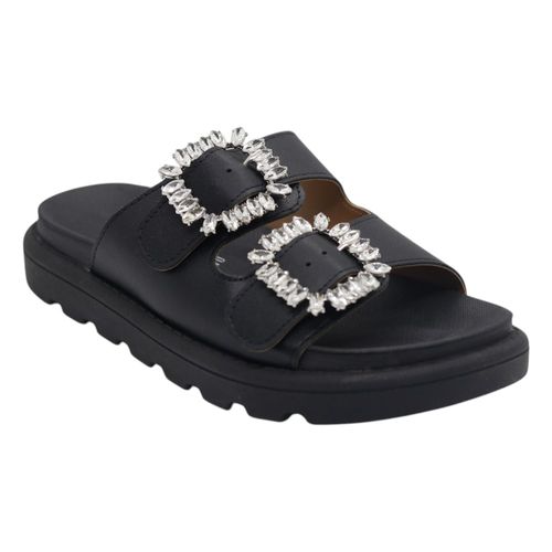 Tamanco Rasteira Vizzano Preto