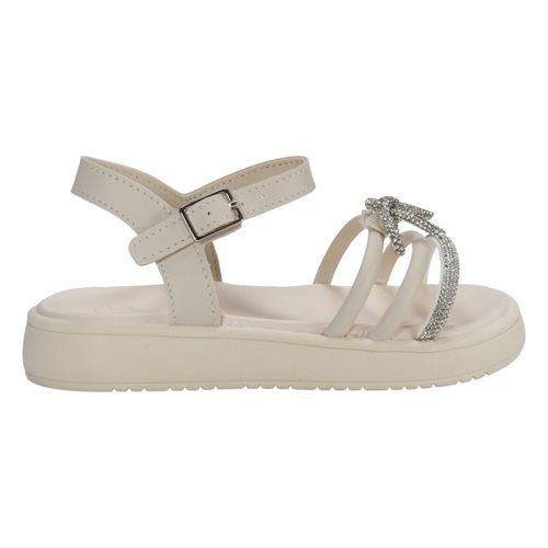 Sandalia Kidy Flat 440-0031 Marfim