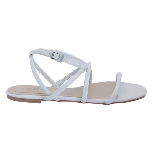 Sandália Rasteira Dandara Branco