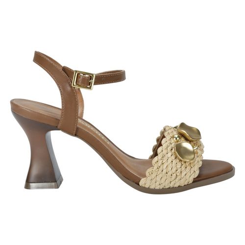 Sandália Salto Donatta 1051-9439 Marrom