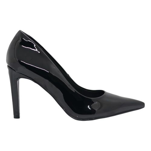 Scarpin Salto Fino Via Marte 045-001 Preto