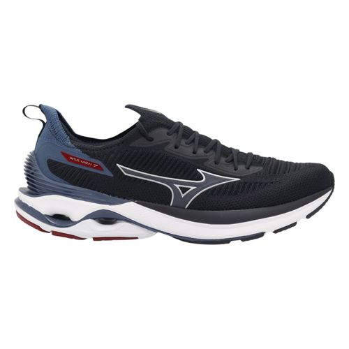 Tênis Mizuno Wave Mirai 7 101012012 Preto/Petroleo