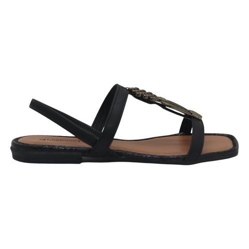 Sandalia Rasteira Mississipi Preto