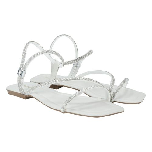 Sandália Rasteira Ana Julia 2032 Branco