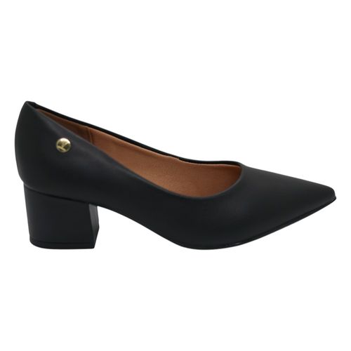 Scarpin Salto Bloco Vizzano 1220.315 Preto