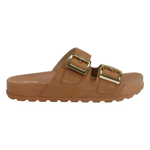 Tamanco Rasteira Moleca 5436.401 Camel