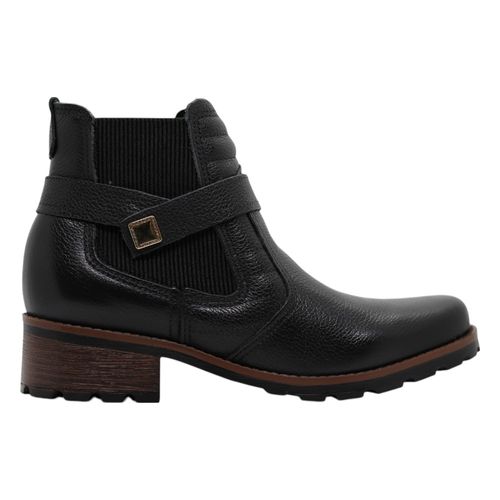 Bota Coturno Pegada Preto
