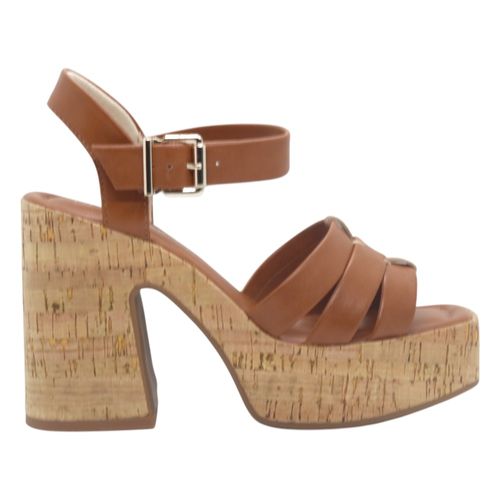 Sandália Salto Ramarim Marrom