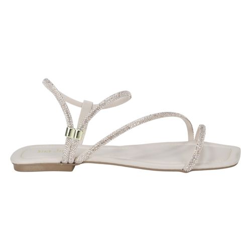 Sandália Rasteira Ana Julia 2032 Nude