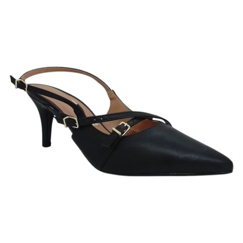 Scarpin Salto Fino Vizzano Preto