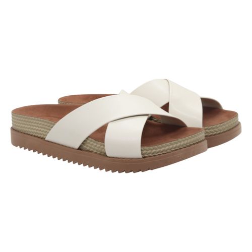 Tamanco Rasteira Moleca Branco