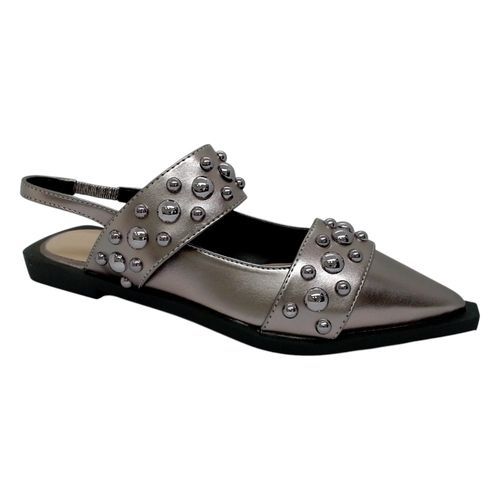 Sapatilha Fiorenzza Chanel New Mestico 10100-24960 Prata Velha