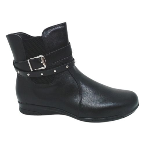 Bota Cano Curto Mooncity 71083 Preto