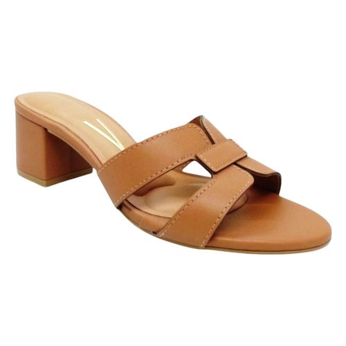 Tamanco Salto Vizzano Camel