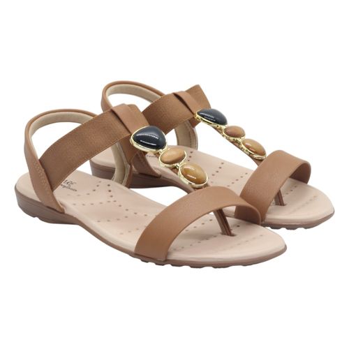 Sandalia Rasteira Modare 7053.172 Camel