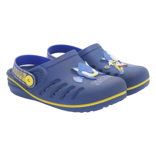 Babuche Sonic Speed Grendene Marinho