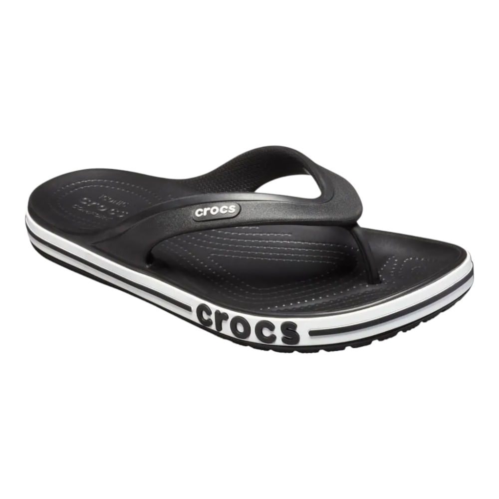 Chinelo Crocs Bayaband Flip 205393 Preto