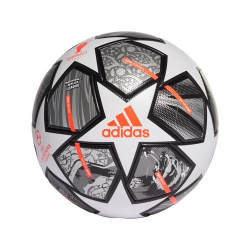 Bola Campo Adidas Prata/Branco/Laranja