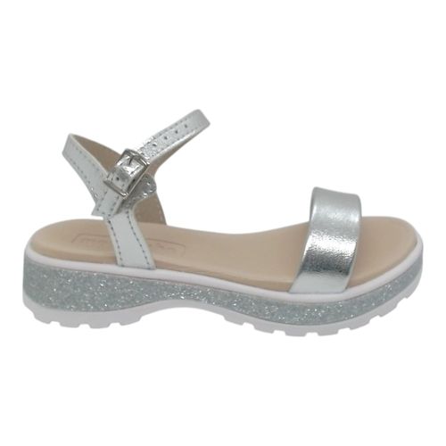 Sandália Molekinha Prata