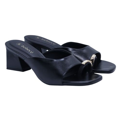 Tamanco Salto Bebece Preto